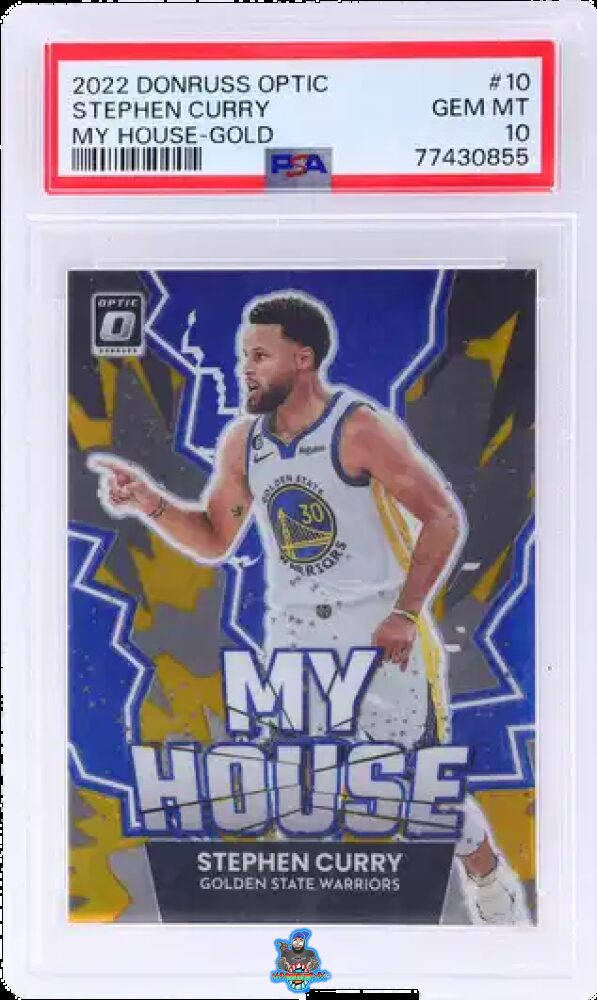 2022 Donruss Optic My House Gold Stephen Curry #10 /10