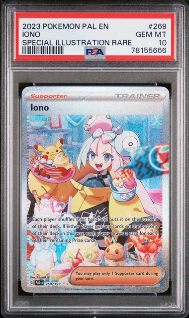 2023 Pokemon Scarlet and Violet Paldea Evolved Special Illustration Rare Iono #269