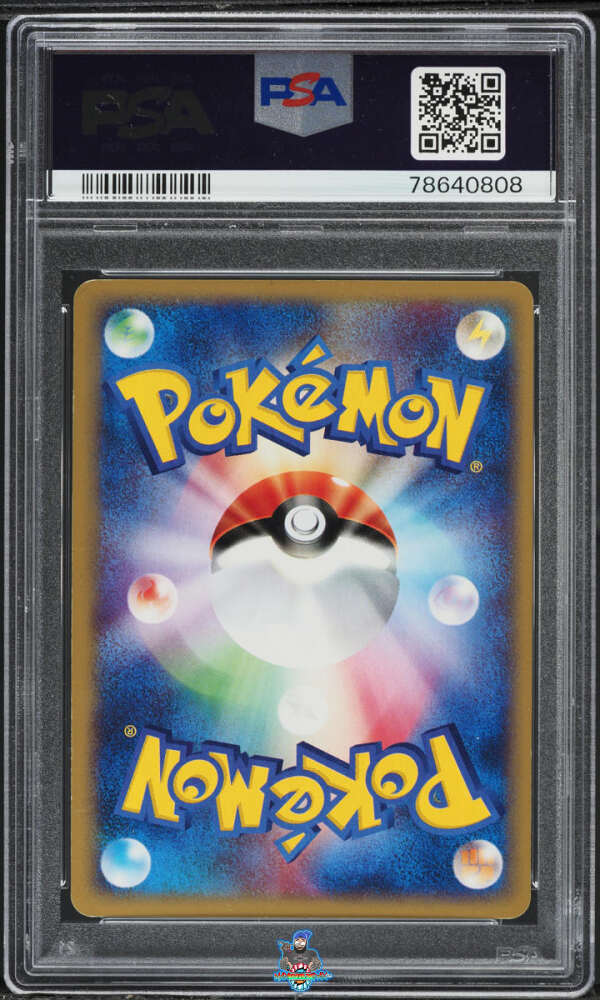 Back of 2002 Pokemon Japanese Split Earth Golem-Holo #89