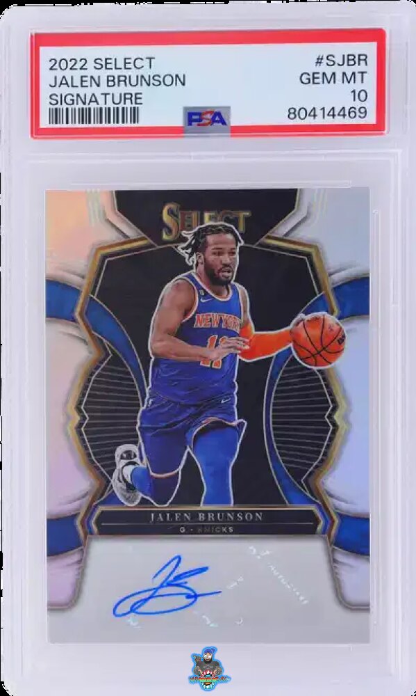 2022 Panini Select Signature Jalen Brunson #S-JBR /249