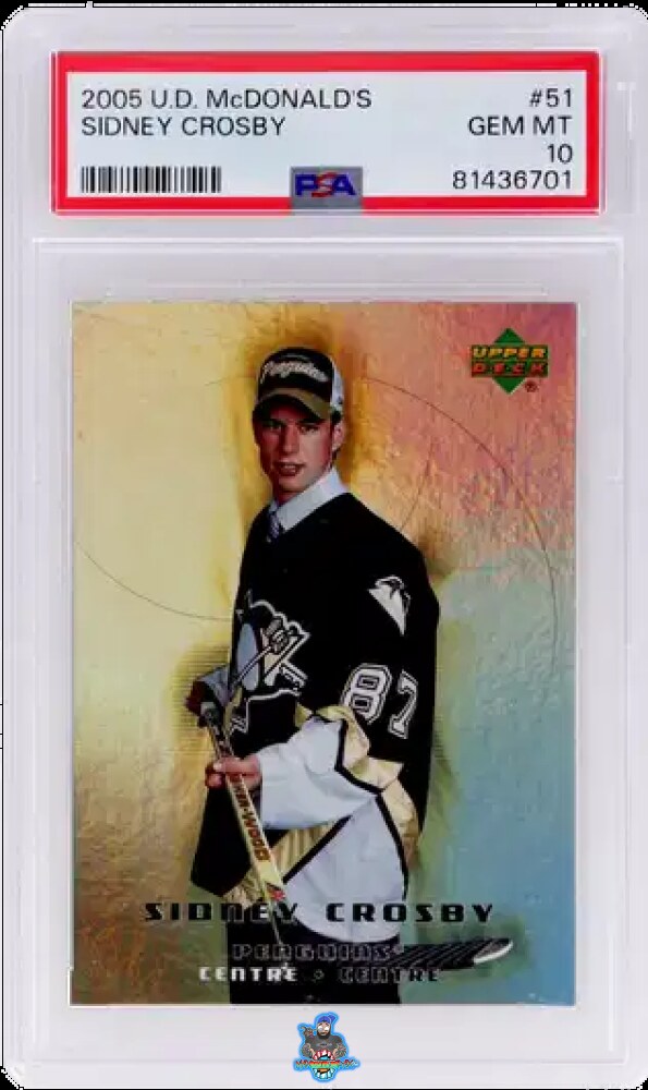 2005 Upper Deck Mcdonald's Sidney Crosby #51