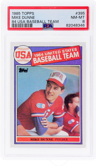 1985 Topps Mike Dunne #395