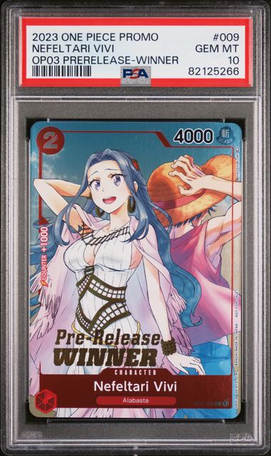 2023 One Piece Super Pre-Release Winner Promo Nefertari Vivi #ST01009