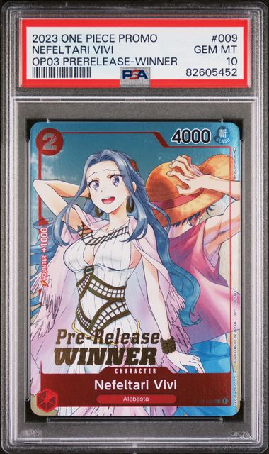 2023 One Piece Super Pre-Release Winner Promo Nefertari Vivi #ST01009