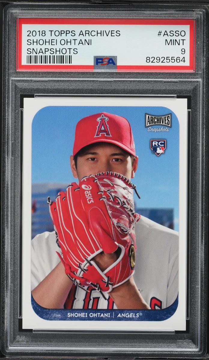 2018 Topps Archives Snapshots Shohei Ohtani