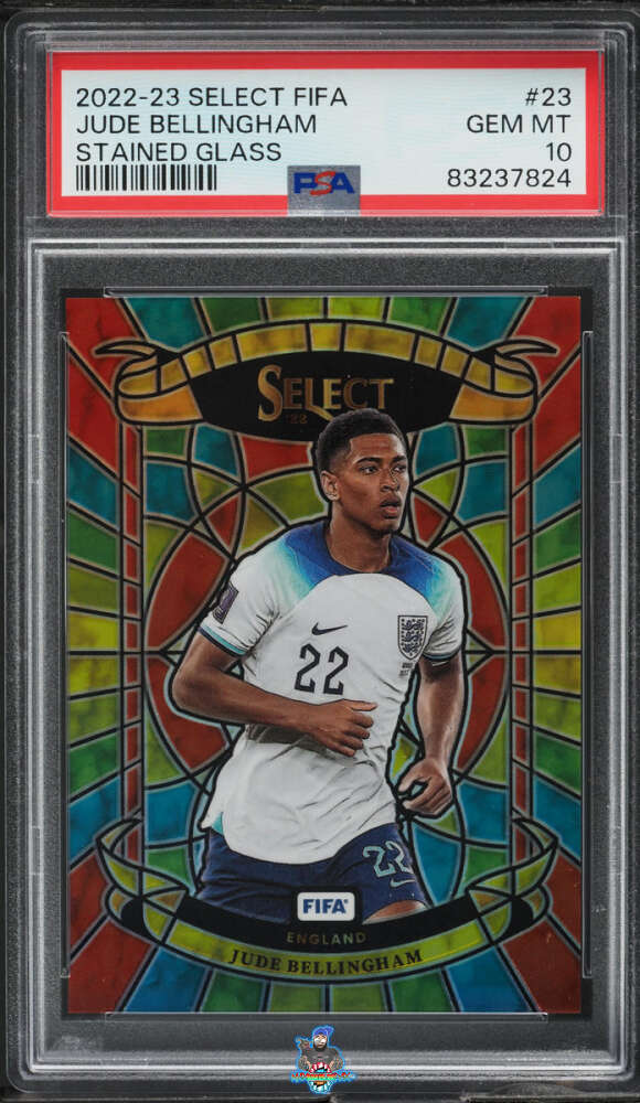 2022 Panini Select Fifa Stained Glass Jude Bellingham #23