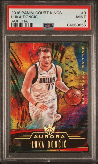 2018 Panini Court Kings Aurora Luka Doncic #3