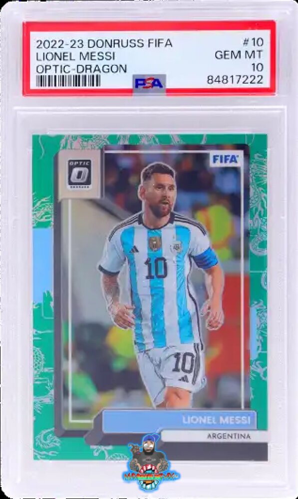 2022 Panini Donruss Optic Dragon Lionel Messi #10 /8