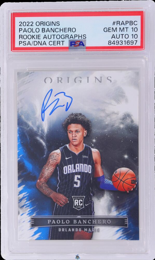 2022 Panini Origins Rookie Autograph Paolo Banchero #8