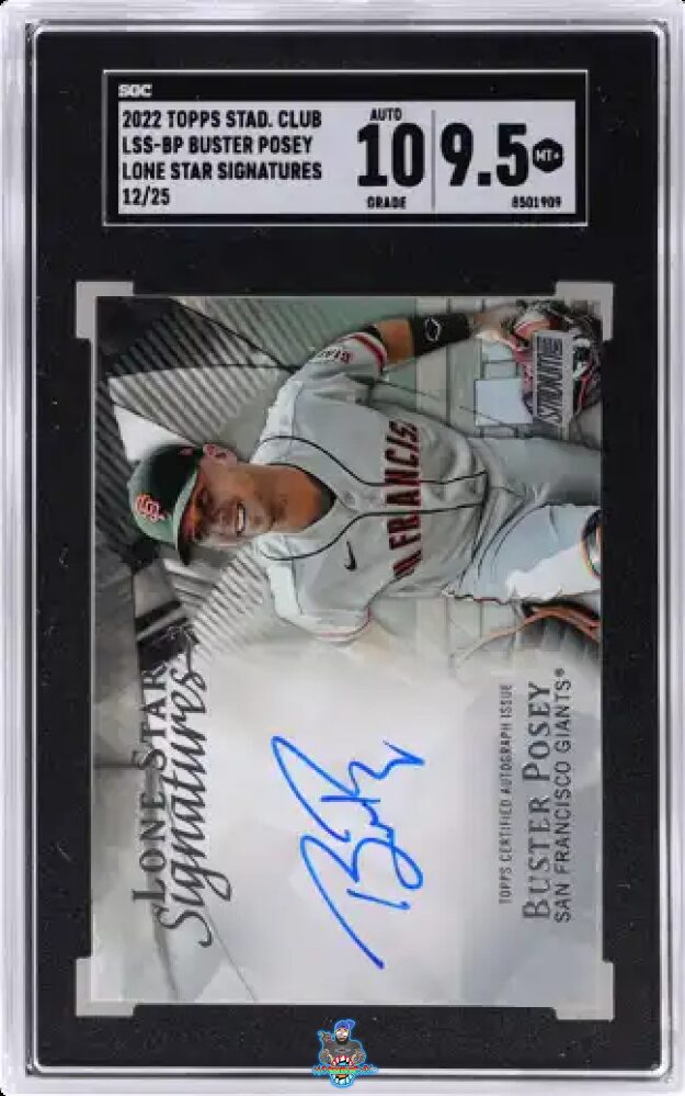 2022 Topps Stadium Club Lone Star Sigs. Buster Posey #LSS-BP