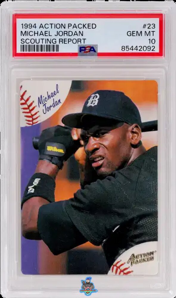 1994 Action Packed Scouting Report Michael Jordan #23
