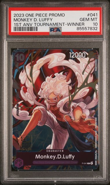 2023 One Piece 1st Anniversary Promo 1st Anniversary Tournament Winner Monkey D. Luffy #P-041