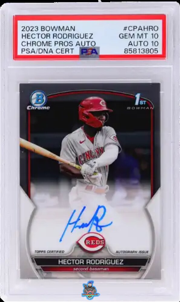 2023 Bowman Chrome Prospect Autograph Hector Rodriguez #CPAHRO