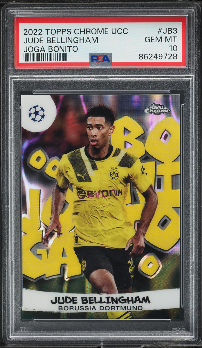 2022 Topps Chrome UEFA Club Competitions Joga Bonito Jude Bellingham #JB3