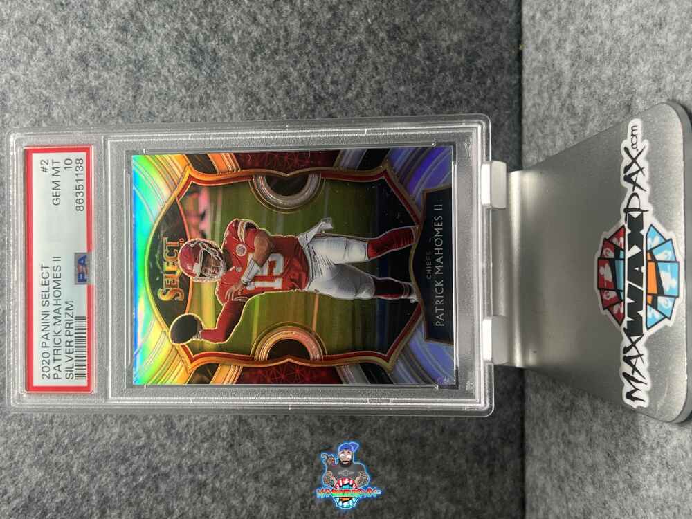 2020 Panini Select Concourse Silver Prizm Patrick Mahomes II #2