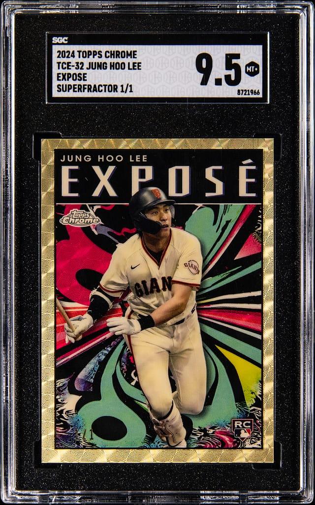 2024 Topps Chrome Expose Superfractor 1/1 Jung Hoo Lee #TCE-32