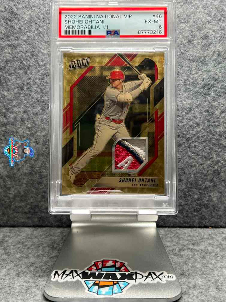 2022 Panini National VIP Memorabilia Shohei Ohtani #46 /1