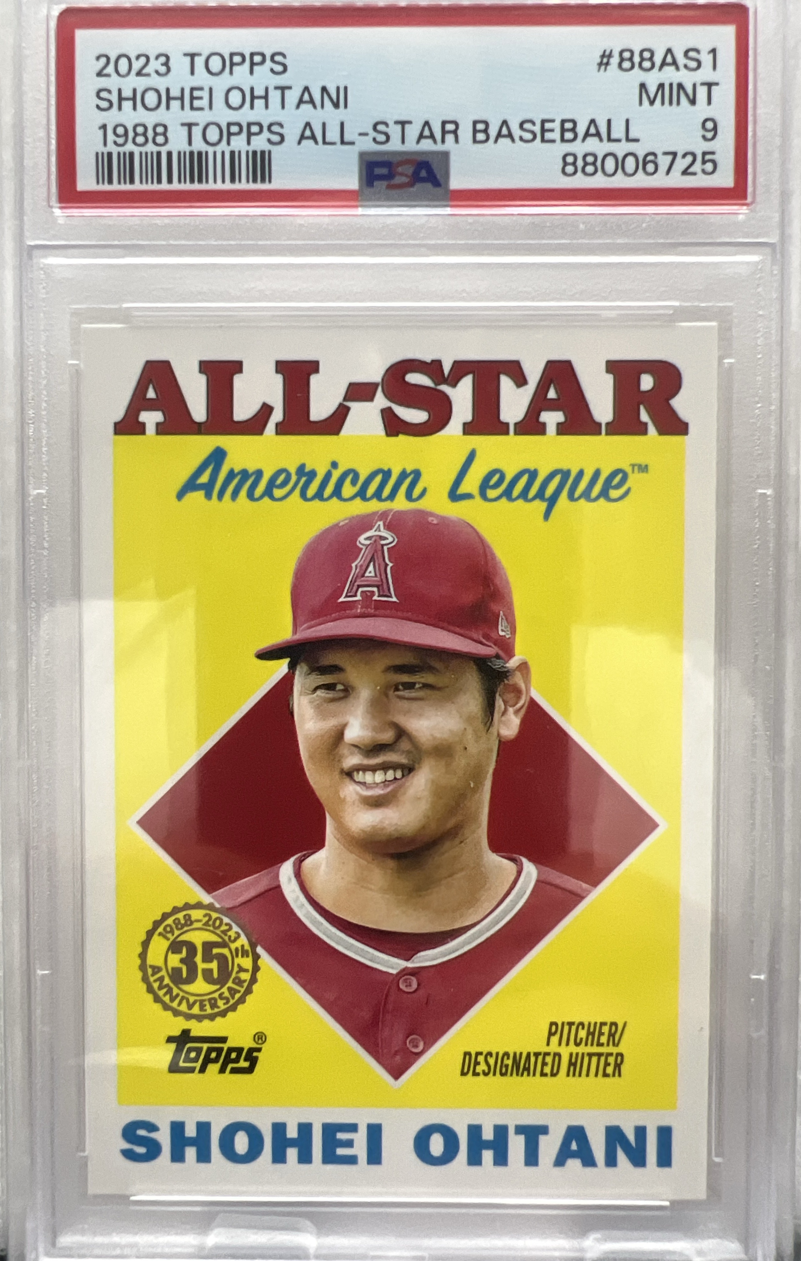 2023 Topps '88 All Star Shohei Ohtani #88AS1