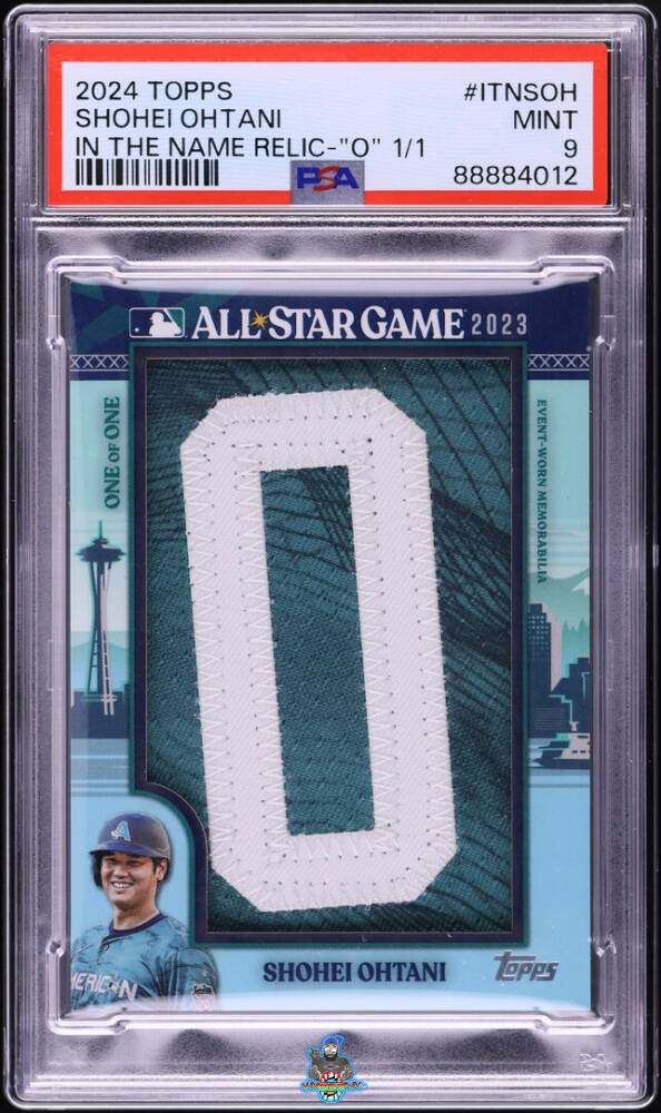 2024 Topps In the Name Relics 1/1 "O" Shohei Ohtani #ITNSOH