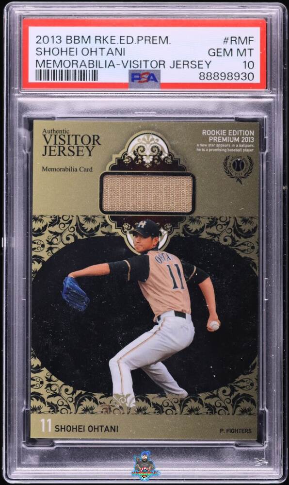 2013 Bbm Rookie Edition Premium Memorabilia Visitor Jersey Shohei Ohtani #RM-F /290