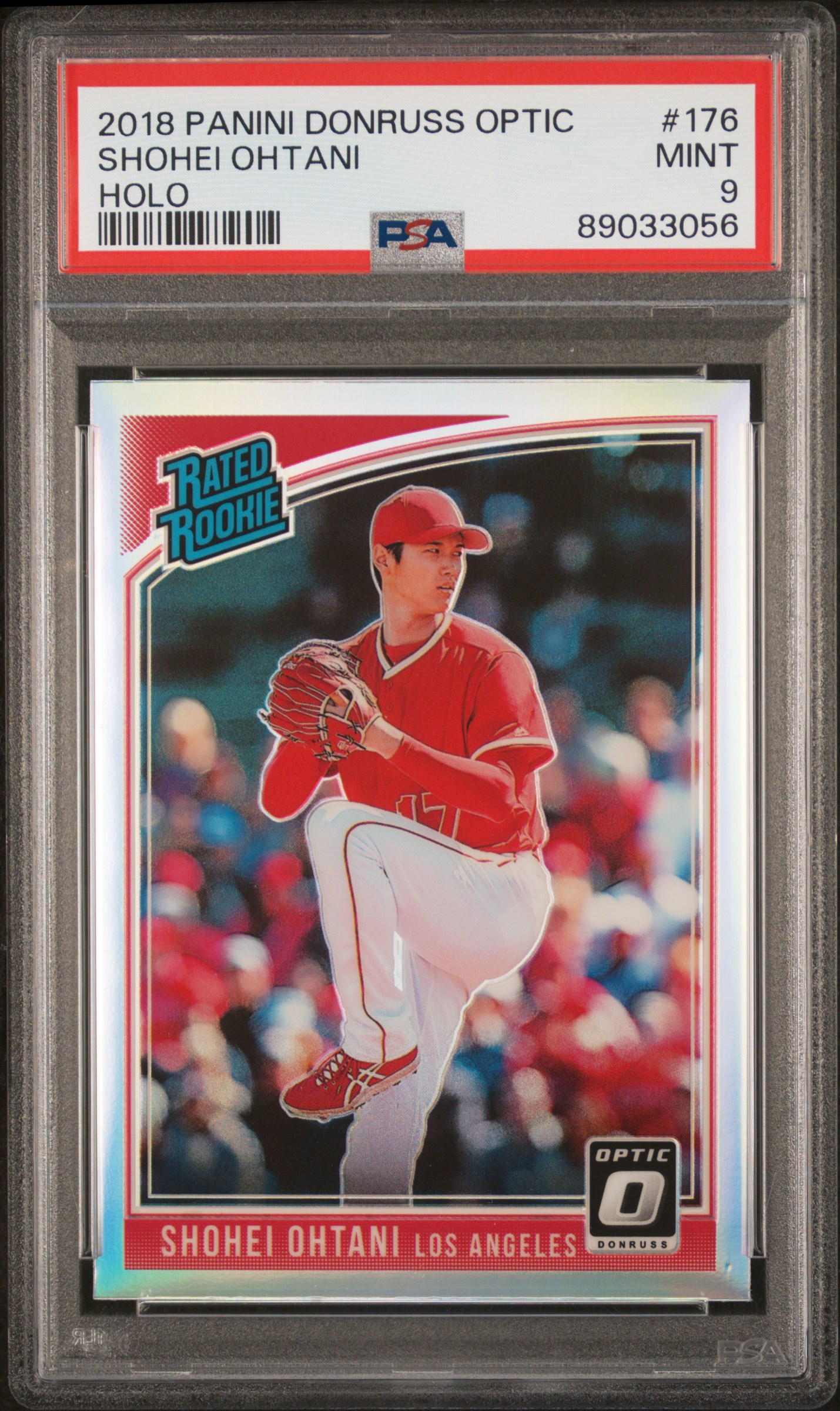 2018 Donruss Optic Holo Shohei Ohtani #176