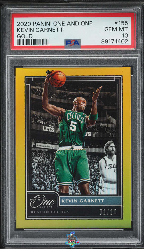 2020 Panini One and One Gold Kevin Garnett #155 /10