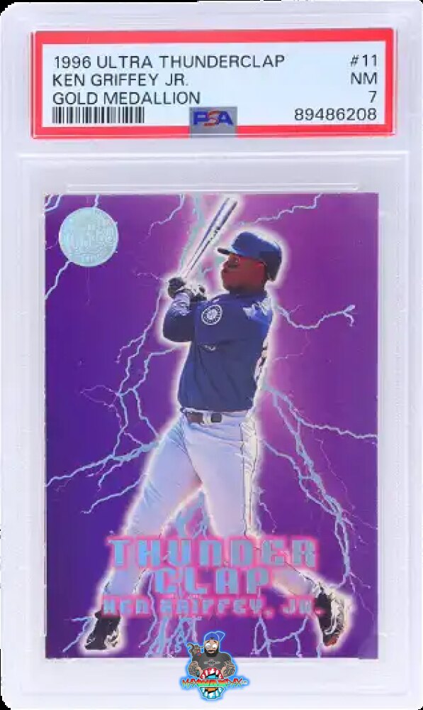 1996 Ultra Thunderclap Gold Medallion Ken Griffey Jr. #11