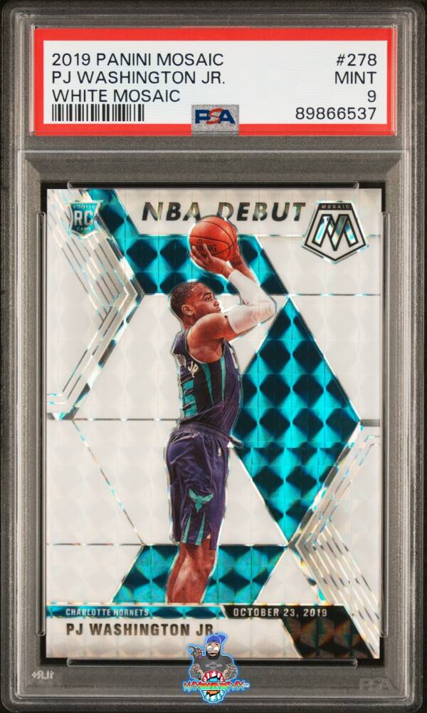 2019 Panini Mosaic White Mosaic PJ Washington Jr. #278 /25
