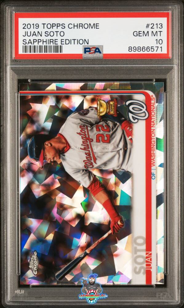 2019 Topps Chrome Sapphire Edition Juan Soto #213