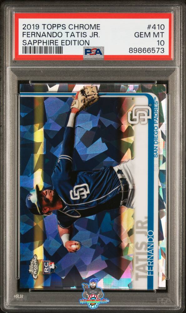 2019 Topps Chrome Sapphire Fernando Tatis Jr. #410