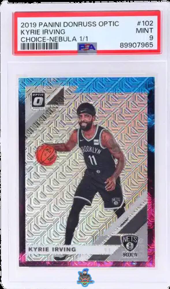 2019 Donruss Optic Choice Nebula Kyrie Irving #102 /1