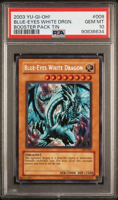 2003 Yu-Gi-Oh Blue-Eyes White Dragon Collector Tins