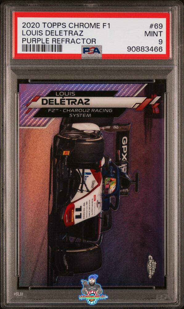 2020 Topps Chrome Formula 1 70th Anniversary Gold Refractor Kevin Magnussen #38