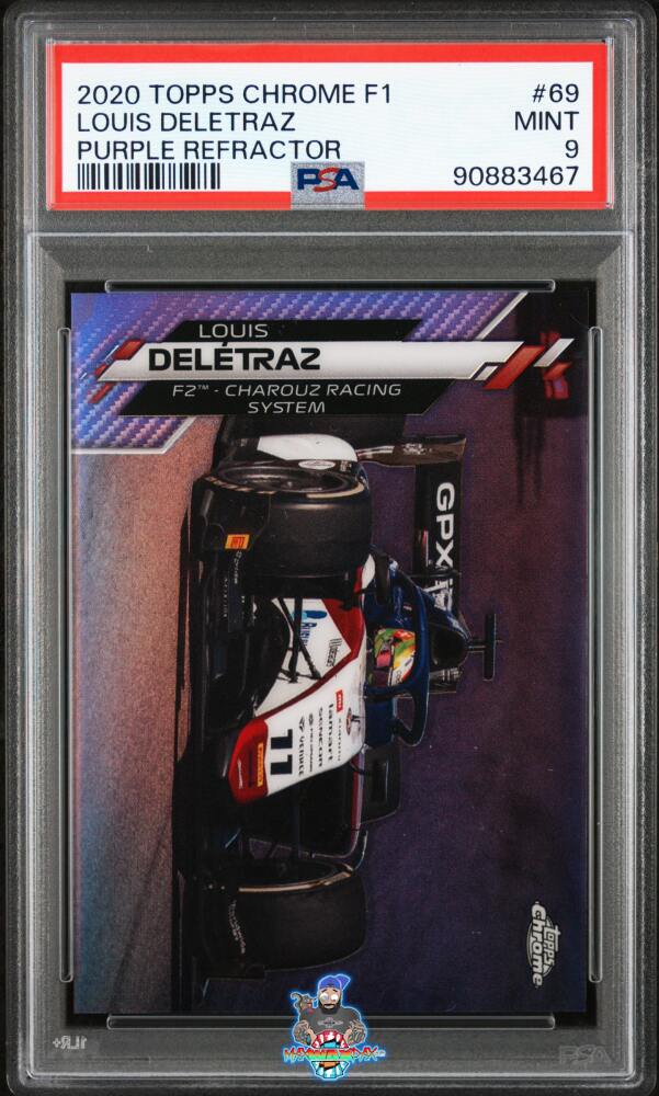 2020 Topps Chrome Formula 1 70th Anniversary Gold Refractor Kevin Magnussen #38