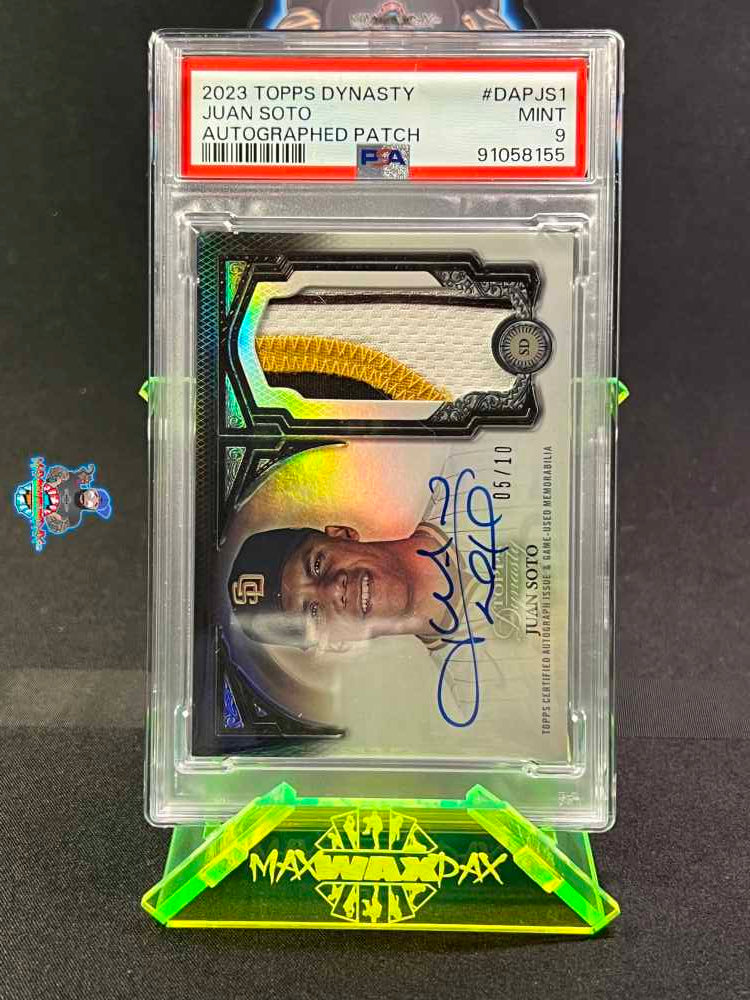 2023 Topps Dynasty Autographed Patch Juan Soto #DAPJS1 /10