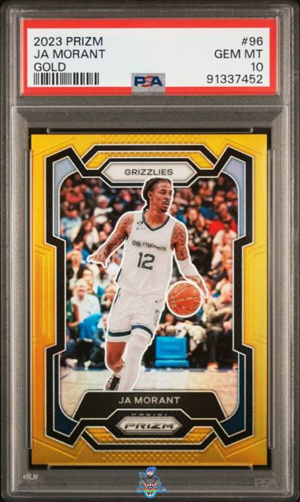 2023 Panini Prizm Gold Prizm Ja Morant #96 /10