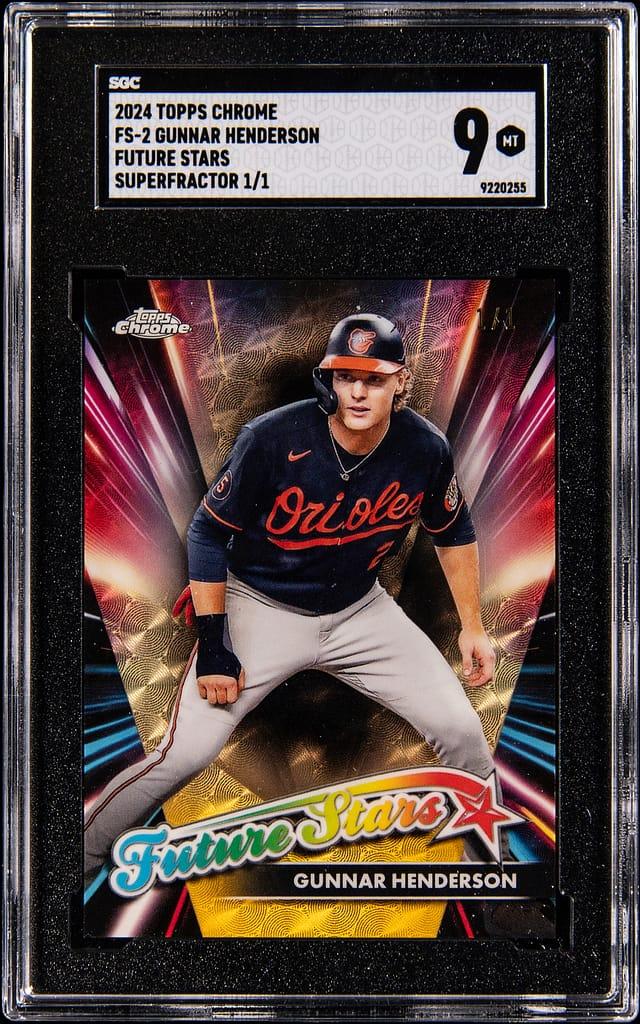 2024 Topps Chrome Future Stars Superfractor 1/1 Gunnar Henderson #FS-2