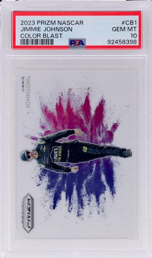 2023 Panini Prizm Nascar Jimmie Johnson Color Blast