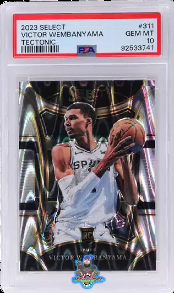 2023 Panini Select Mezzanine Level Tectonic Victor Wembanyama #311