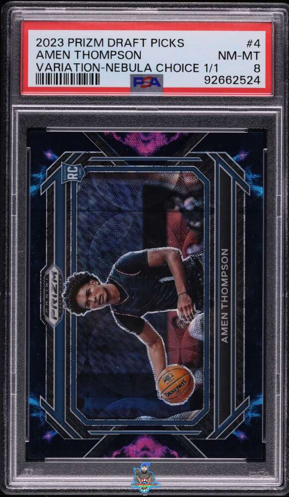 2023 Panini Prizm Draft Picks Variation-Nebula Choice 1/1 Amen Thompson #4