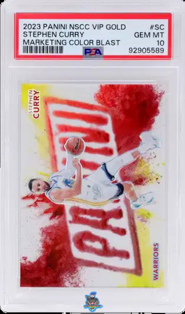 2023 Panini Nscc VIP Gold Marketing Insert Color Blast Stephen Curry #SC /10