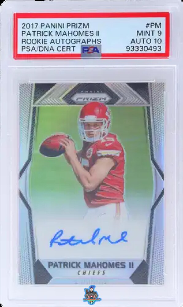 2017 Panini Prizm Rookie Autograph Patrick Mahomes II #RAPM