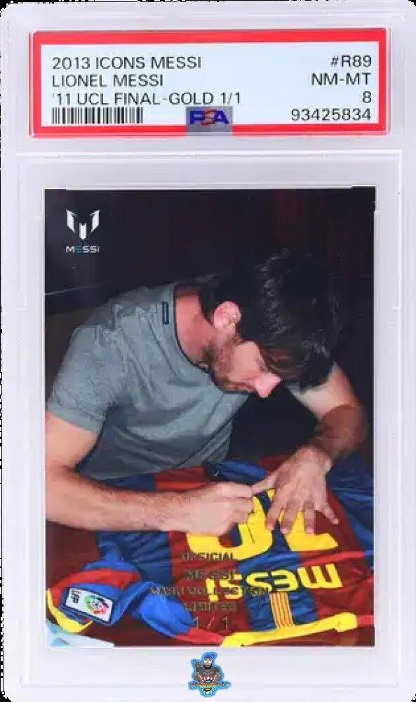 2013 Icons '11 Ucl Final Gold Lionel Messi #R89 /1