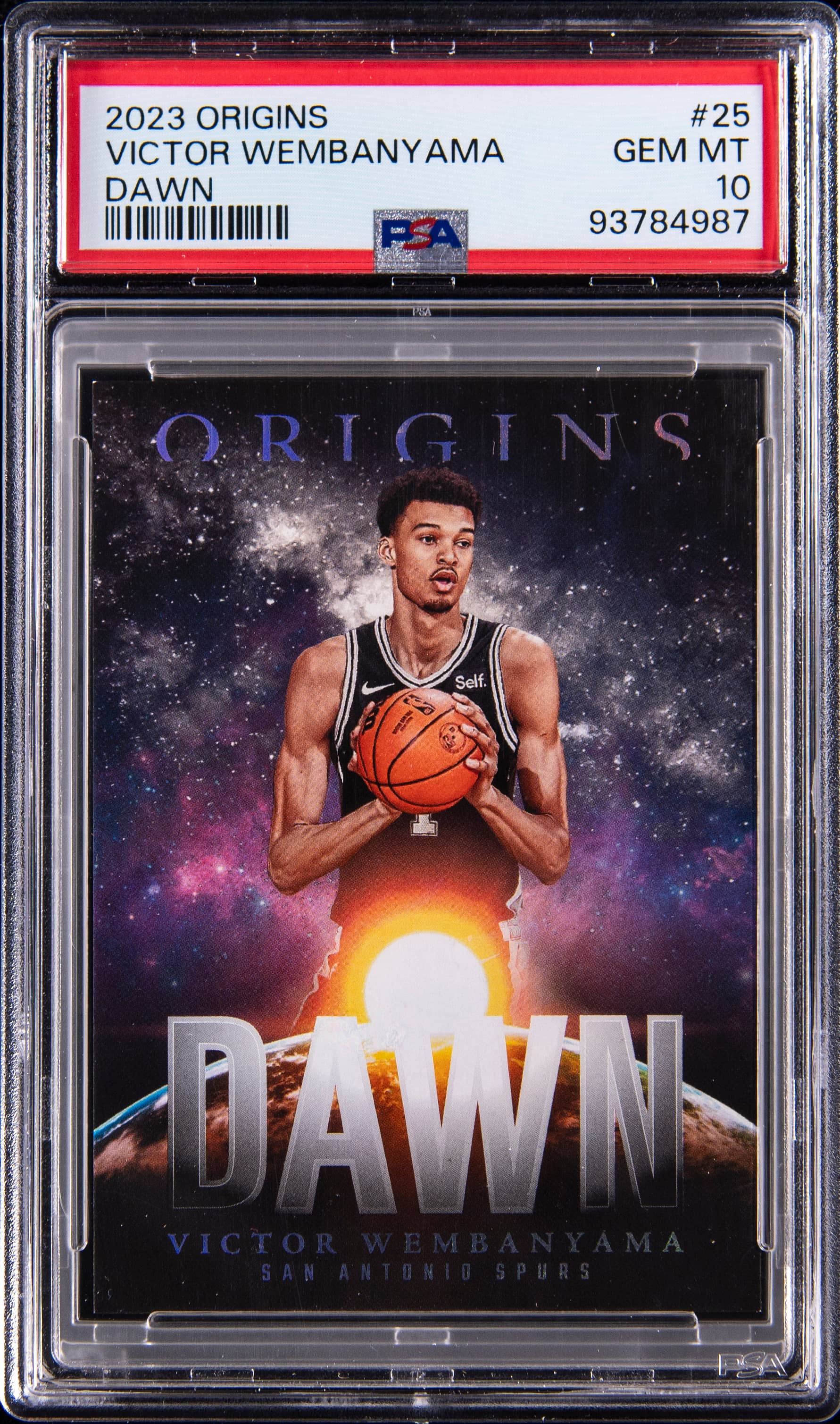 2023 Panini Origins Dawn Victor Wembanyama #25