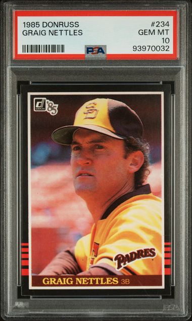 1985 Donruss Graig Nettles #234