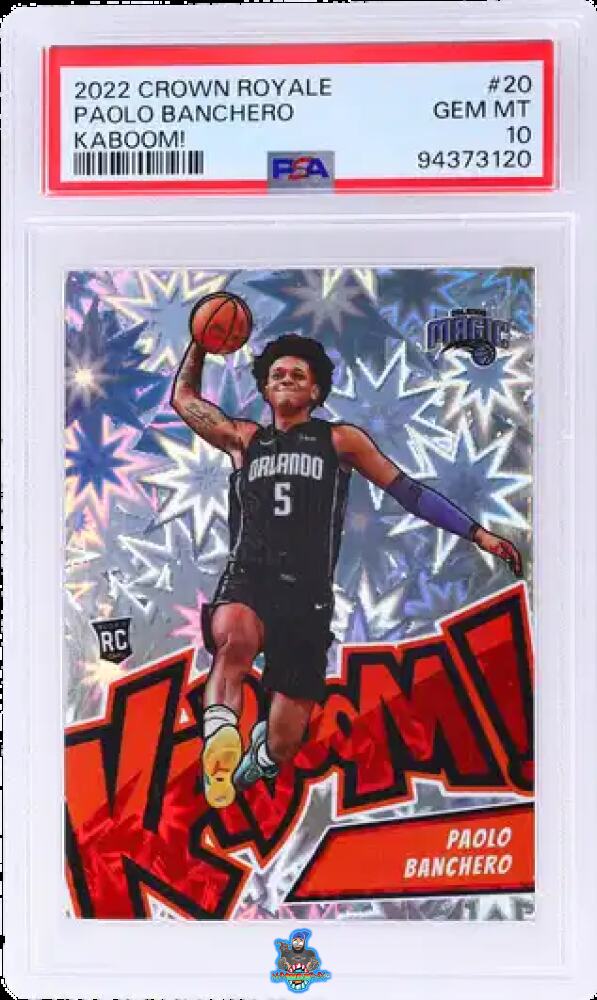 2022 Panini Crown Royale Kaboom! Paolo Banchero #20