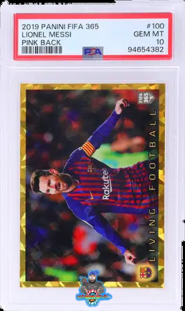 2019 Panini Fifa 365 Pink Back Lionel Messi #100