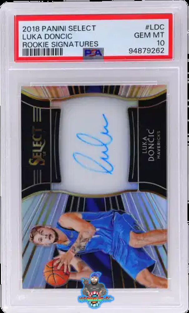 2018 Panini Select Rookie Signature Luka Doncic #RS-LDC /199