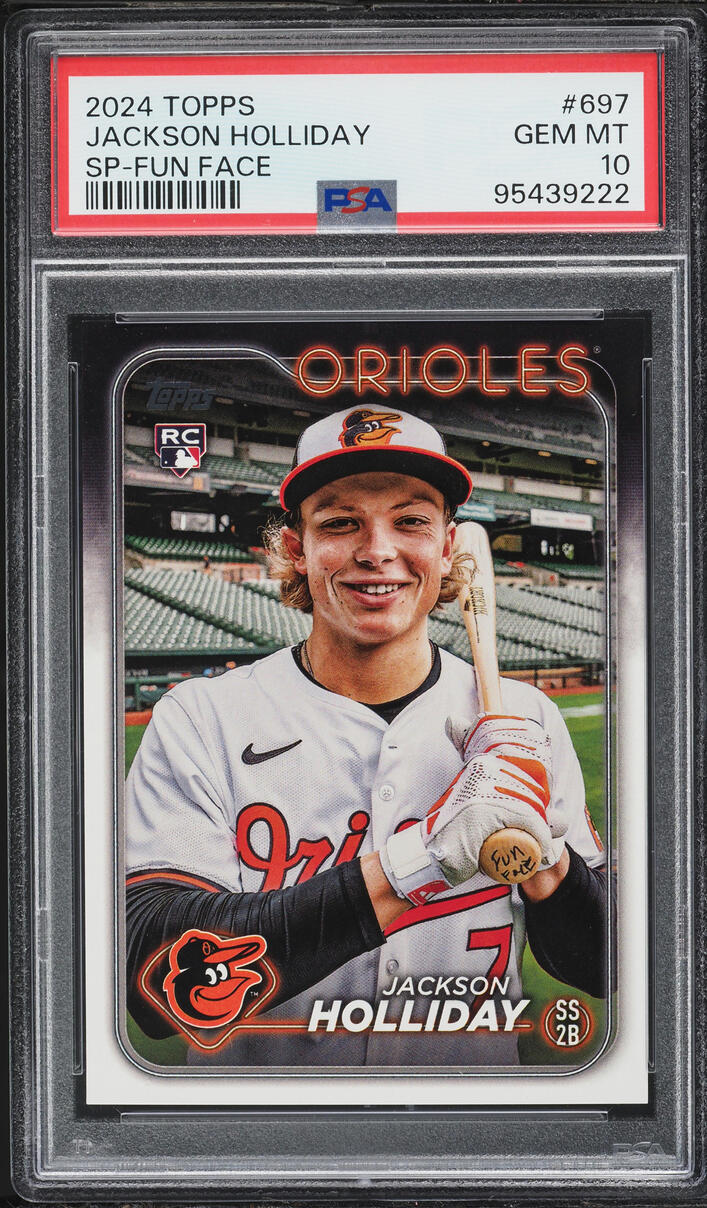 2024 Topps Base Set Photo Variations Jackson Holliday #697B