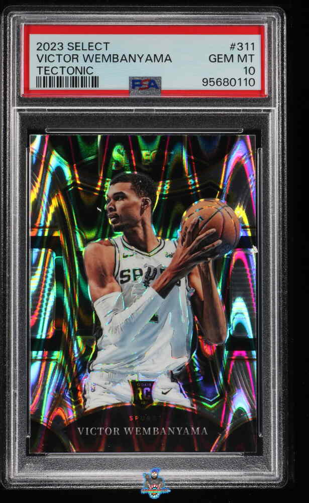 2023 Panini Select Mezzanine Level Tectonic Victor Wembanyama #311